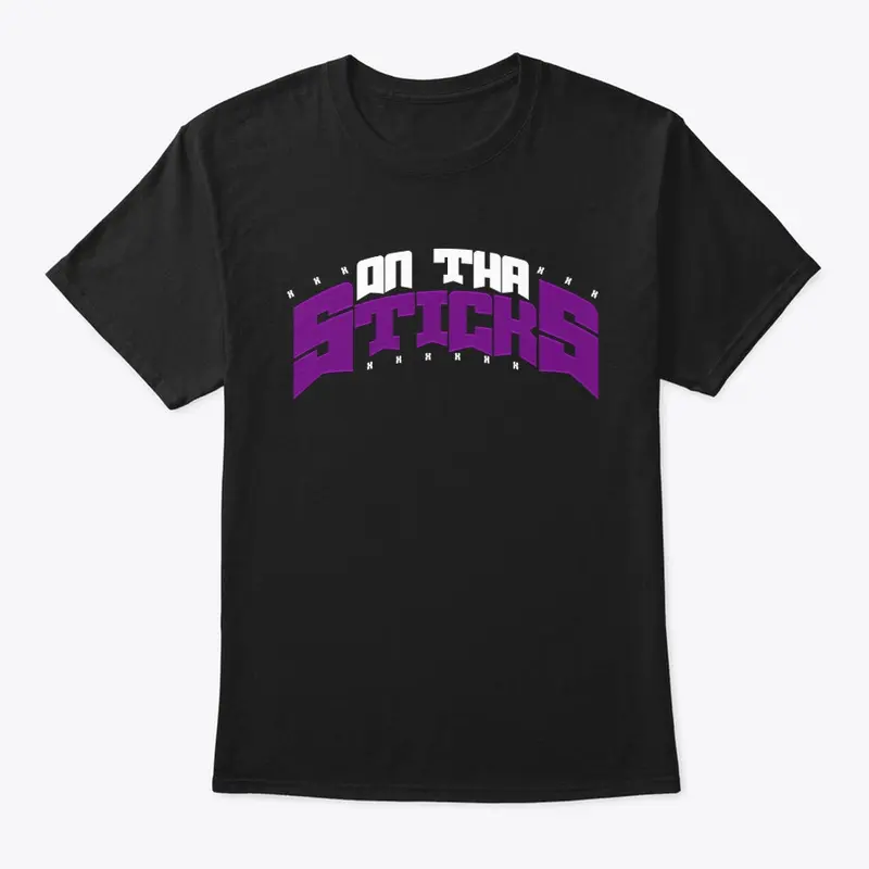 OnThaSticks White & Purple Shirt 2021