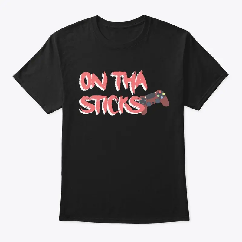 OnThaSticks Red & White Logo Shirt