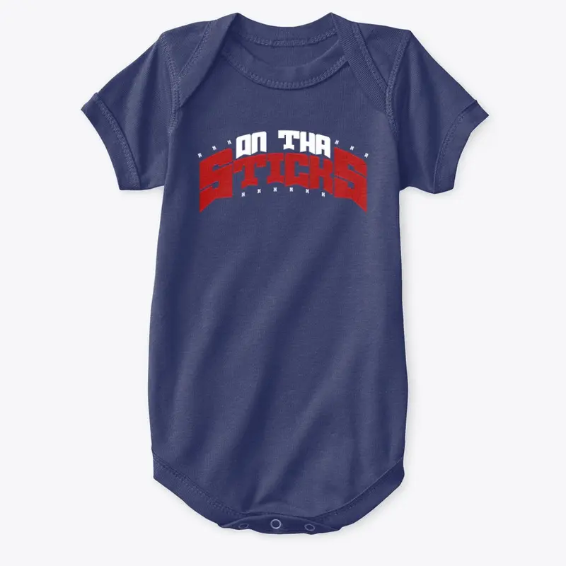 OnThaSticks baby onesie