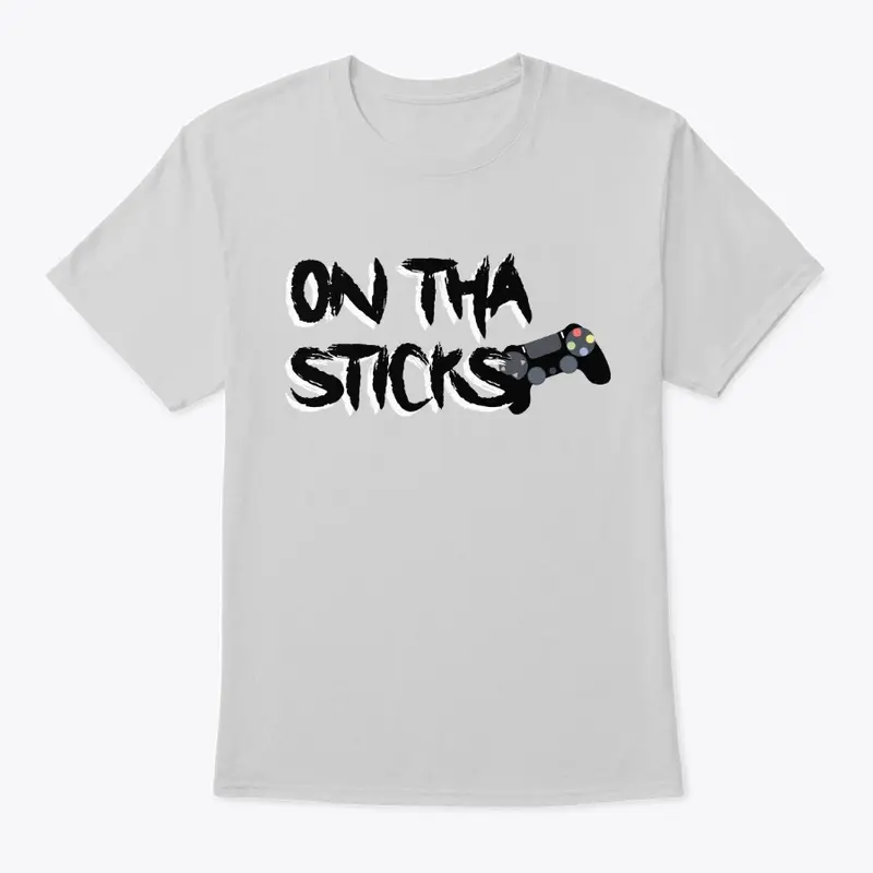 OnThaSticks Black & White2 Logo Shirt