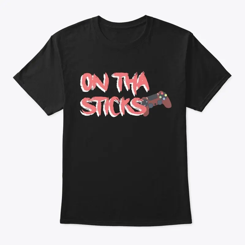 OnThaSticks Red & White Logo Shirt