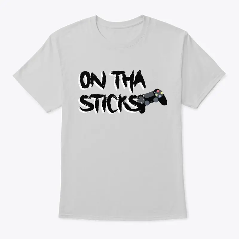 OnThaSticks Black & White2 Logo Shirt